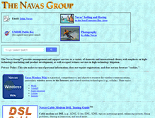 Tablet Screenshot of navasgroup.com