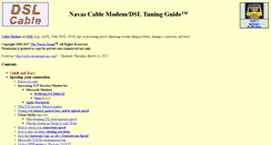 Desktop Screenshot of cable-dsl.navasgroup.com
